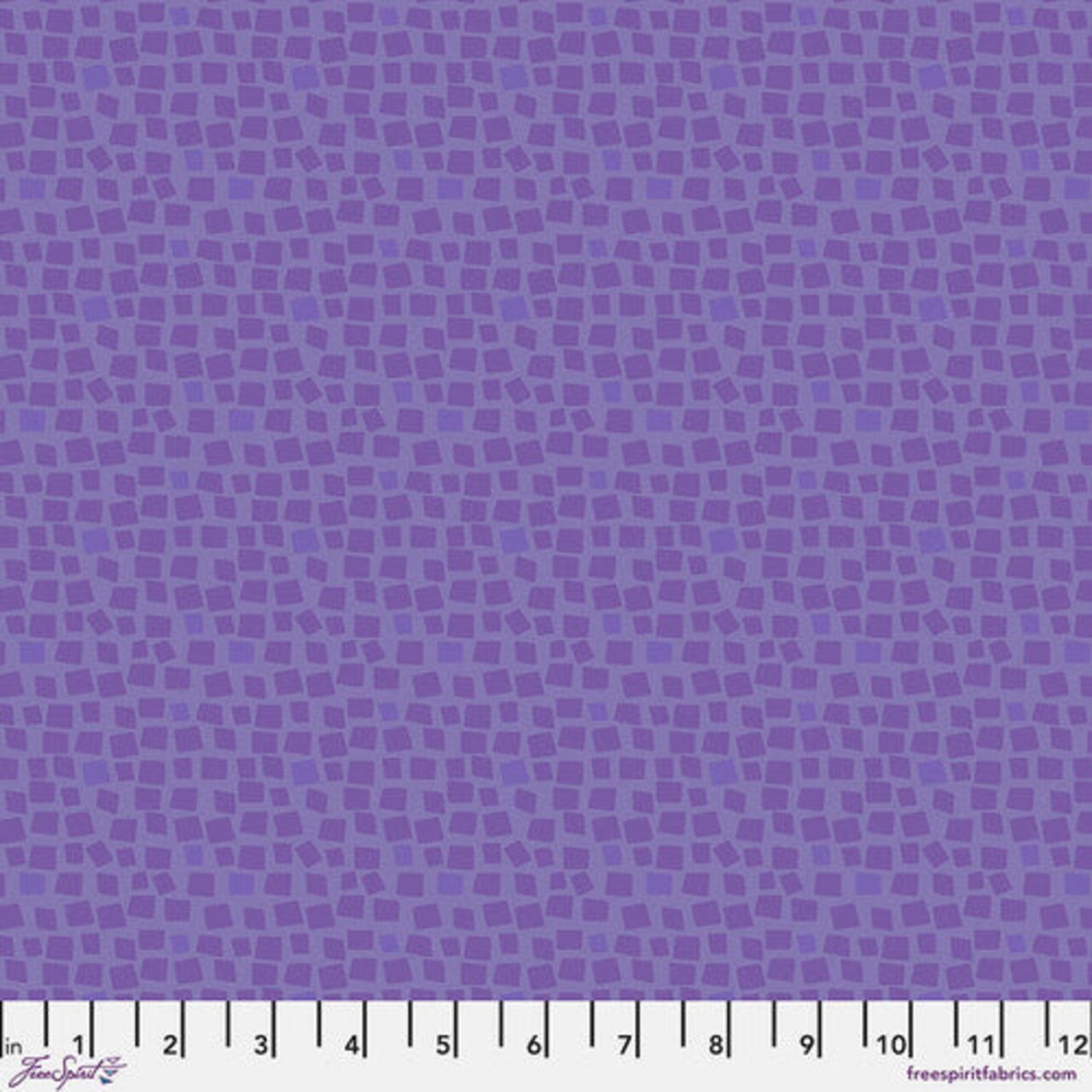 Fabric FreeSpirit Violet Stepping Stones Chromatics by the Quarter Yard PWFS060.VIOLET